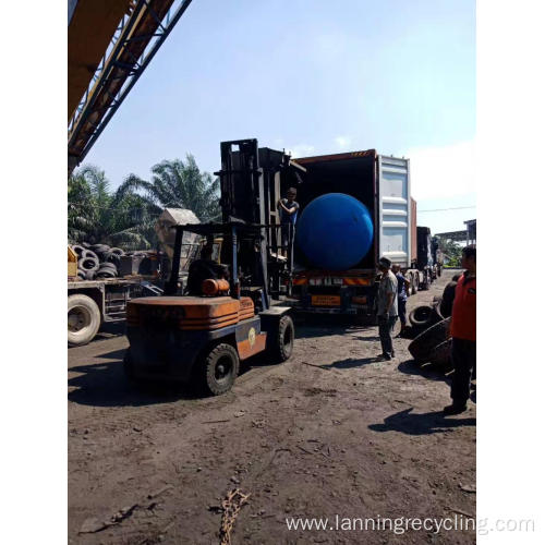 tire scrap pyrolysis plant